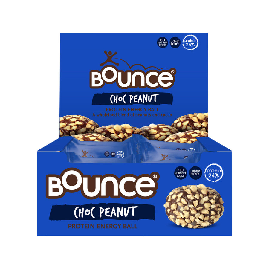Bounce Protein Balls Choc Peanut 40g x 12 Display