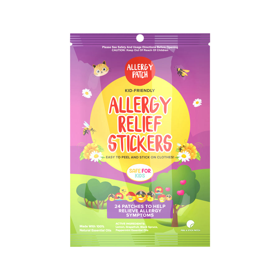 Nat Patch Co AllergyPatch Org Allergy Relief Stickers x 24 Pack