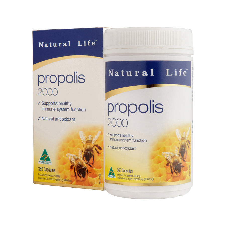 Natural Life Propolis 2000 365 Capsules