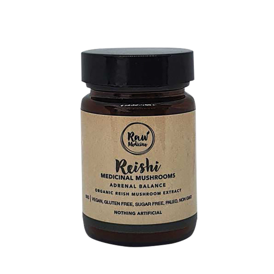 Raw Medicine Reishi Medicinal Mushrooms 50g