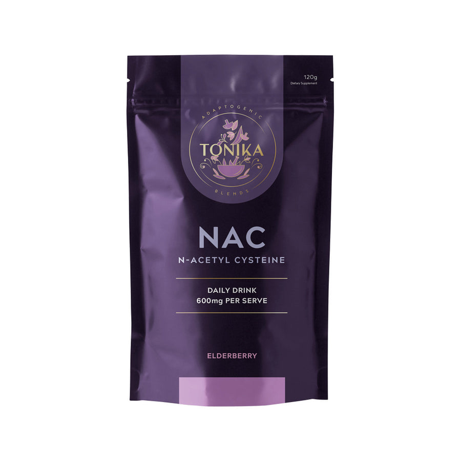 Tonika Adaptogenic Blends NAC N Acetyl Cysteine Elderberry 120g