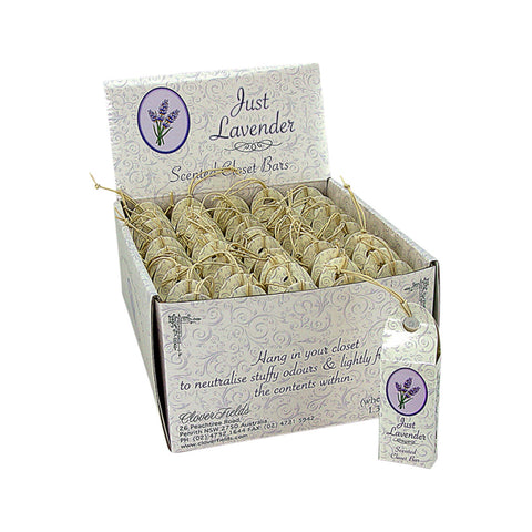 Clover Fields Just Lavender Scented Closet Bar 38g