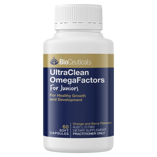 UltraClean OmegaFactors for Juniors 60 Soft Gel Capsules