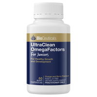 UltraClean OmegaFactors for Juniors 60 Soft Gel Capsules