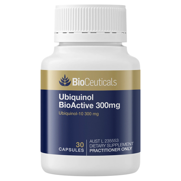 Ubiquinol BioActive 300mg 30 Soft Capsules