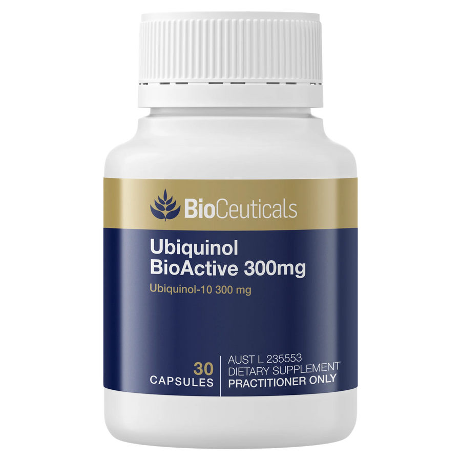 Ubiquinol BioActive 300mg 30 Soft Capsules