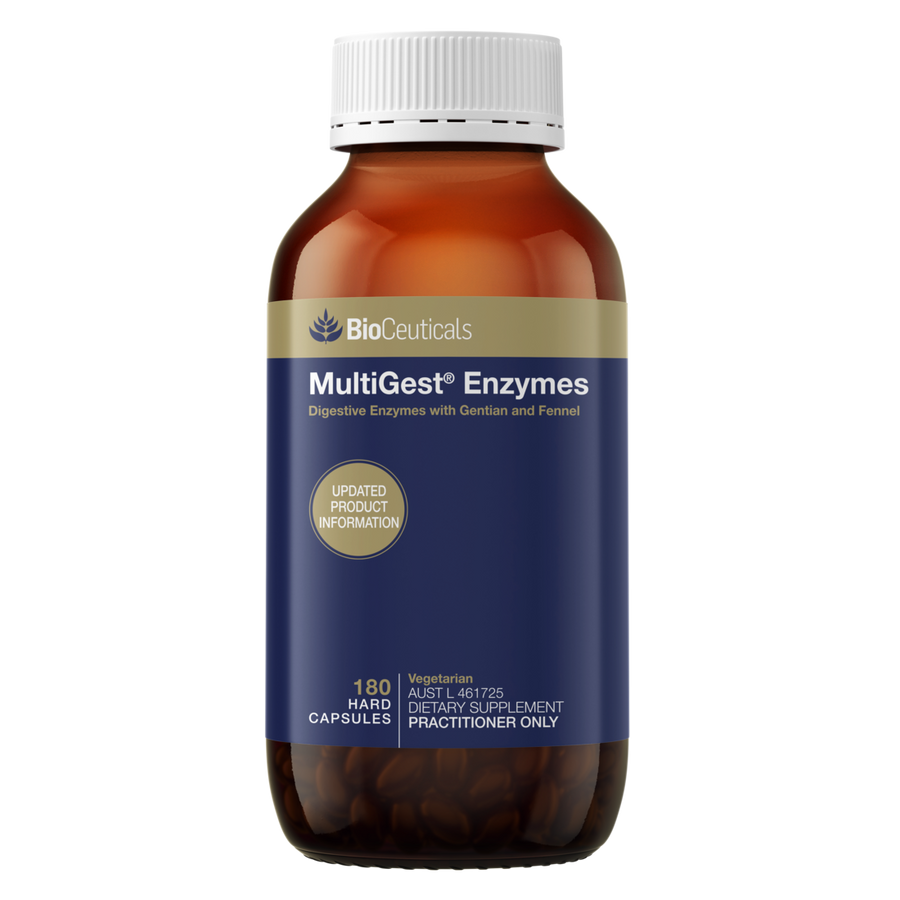 MultiGest® Enzymes 180 Capsules