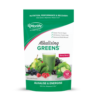Morlife Alkalising Greens Berry Burst 200g