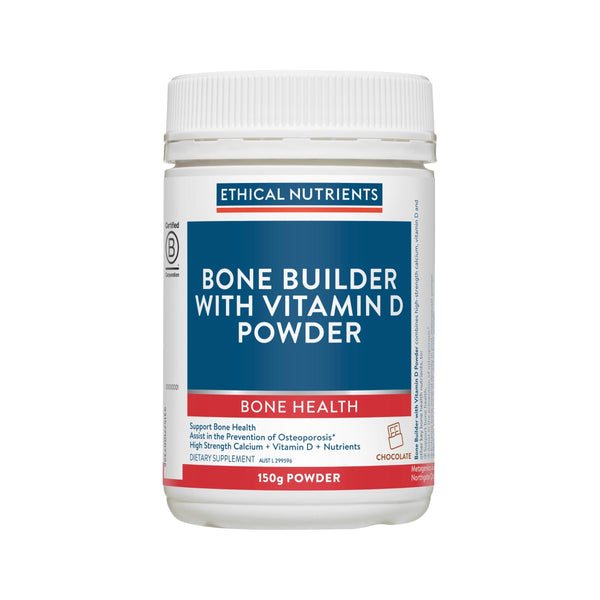 ETHICAL NUTRIENTS BONE BUILDER WITH VITAMIN D POWDER CHOCOLATE 150G