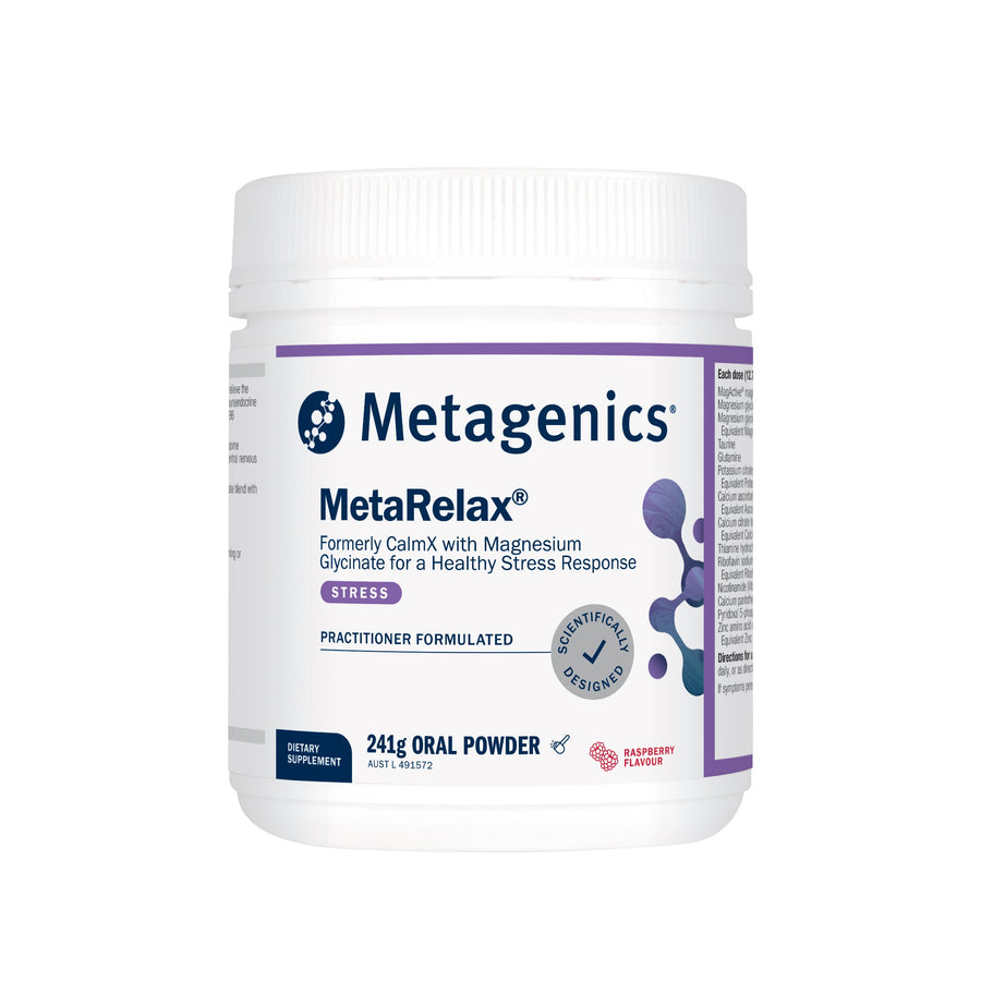 Metagenics Metarelax Raspberry Powder 241g