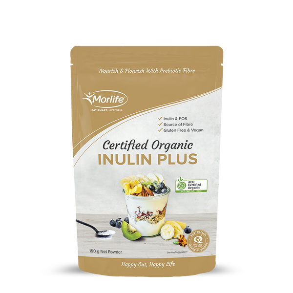 Morlife Organic Inulin Plus Powder 150g