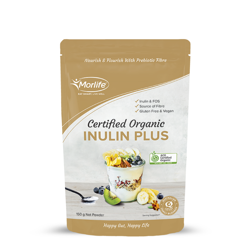 Morlife Organic Inulin Plus Powder 150g