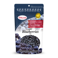 MORLIFE DRIED BLUEBERRIES 150G