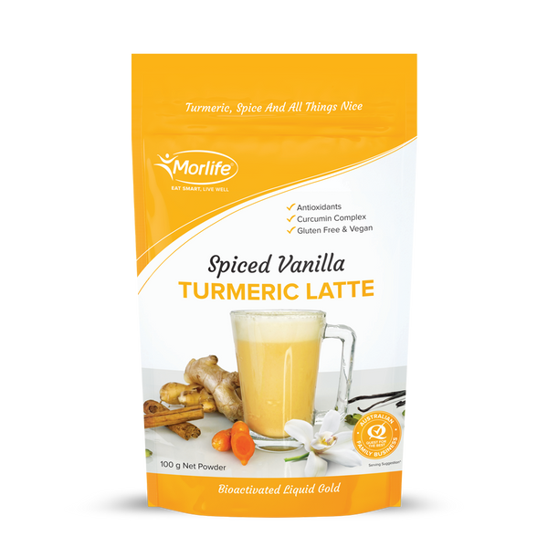 Morlife Spiced Vanilla Turmeric Latte 100g