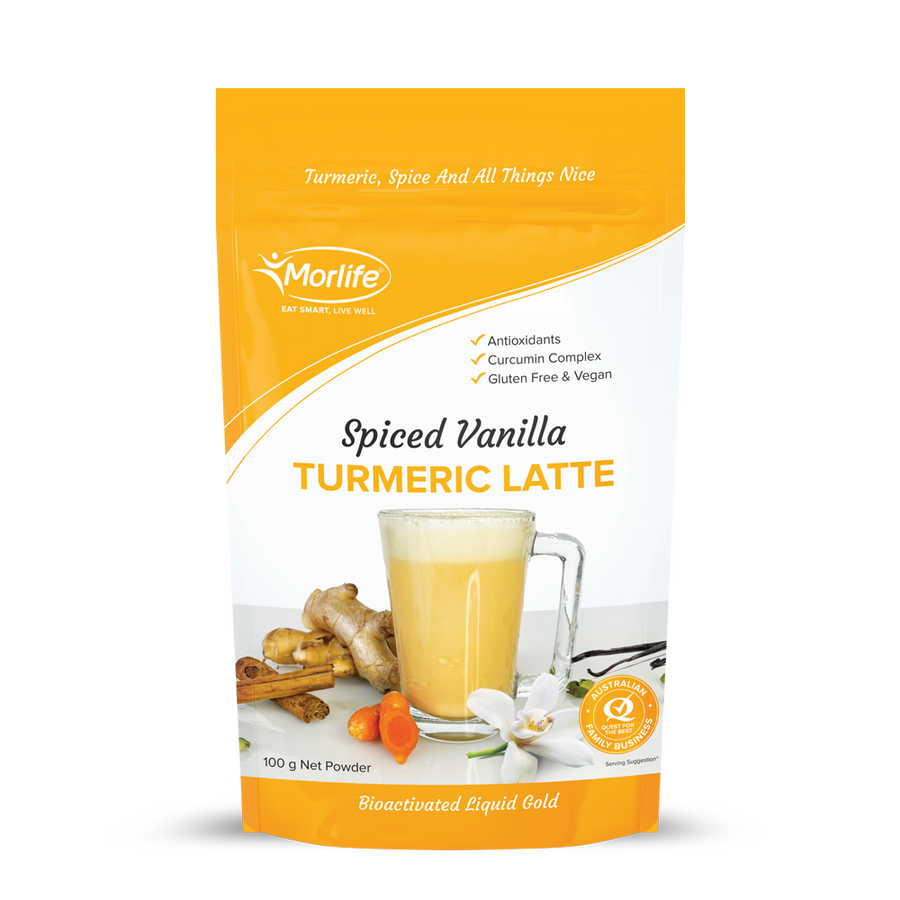 Morlife Spiced Vanilla Turmeric Latte 100g