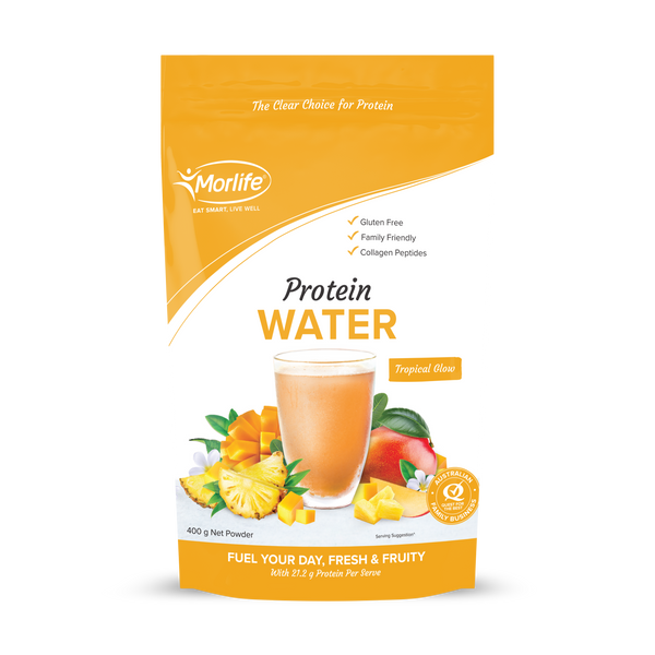 MORLIFE PROTEIN WATER TROPICAL GLOW 400G