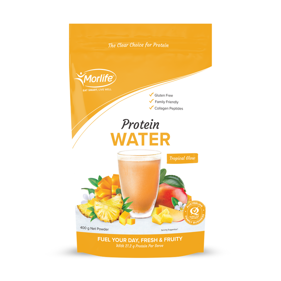 MORLIFE PROTEIN WATER TROPICAL GLOW 400G