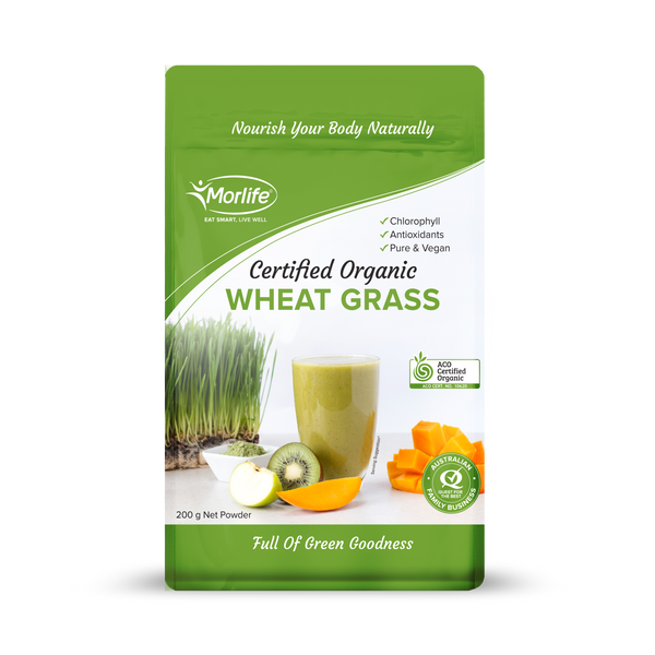 Morlife Organic Wheat Grass 200g
