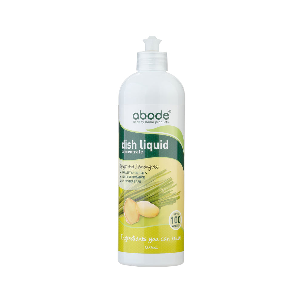 Dish Liquid Concentrate Ginger Lemongrass 500ml
