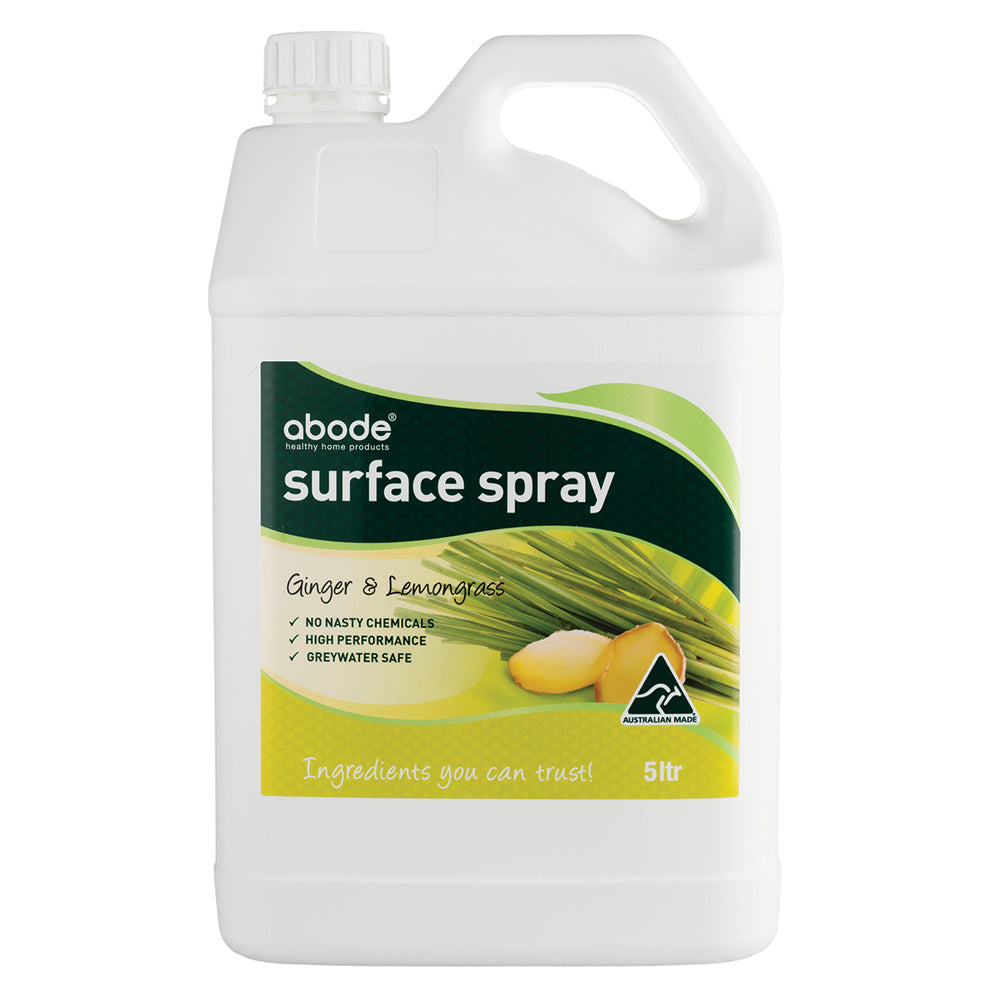 Abode Surface Spray Ginger Lemongrass 5L (OLD)