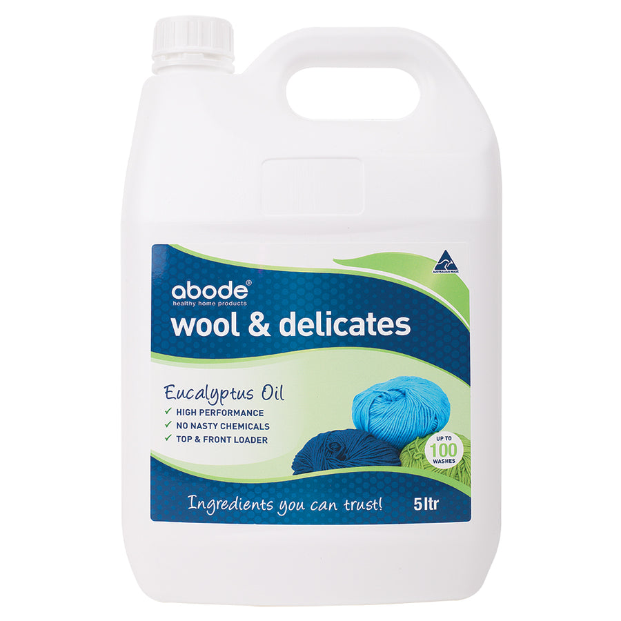 Abode Wool and Delicates Front Top Eucalyptus Oil 5L