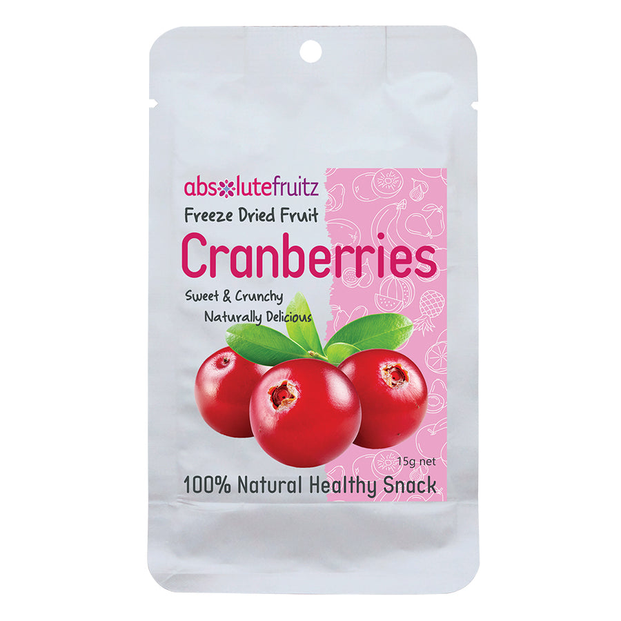 Freeze Dried Whole Cranberries 15g