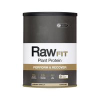 RawFIT Protein Org Perform Recover Crmy Vanilla 1.25kg