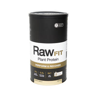 RawFIT Protein Org Perform Recover Crmy Vanilla