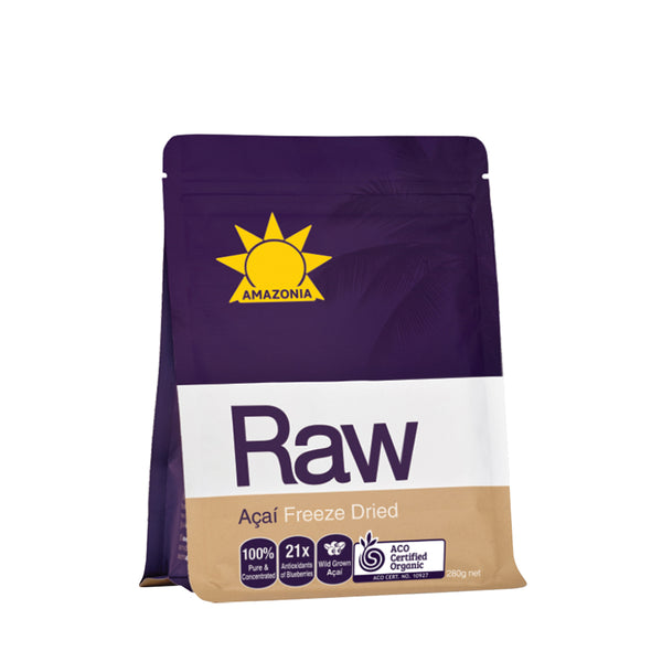 Amazonia Raw Org Acai Powder 280g