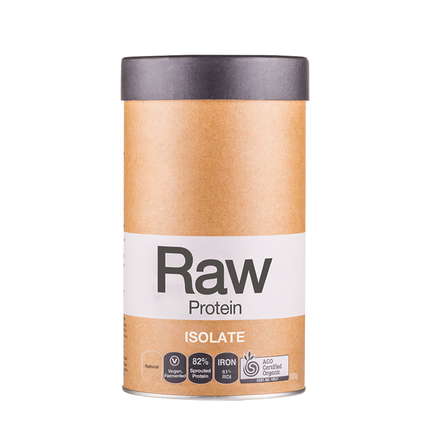 Raw Protein Org Isolate Natural 500g