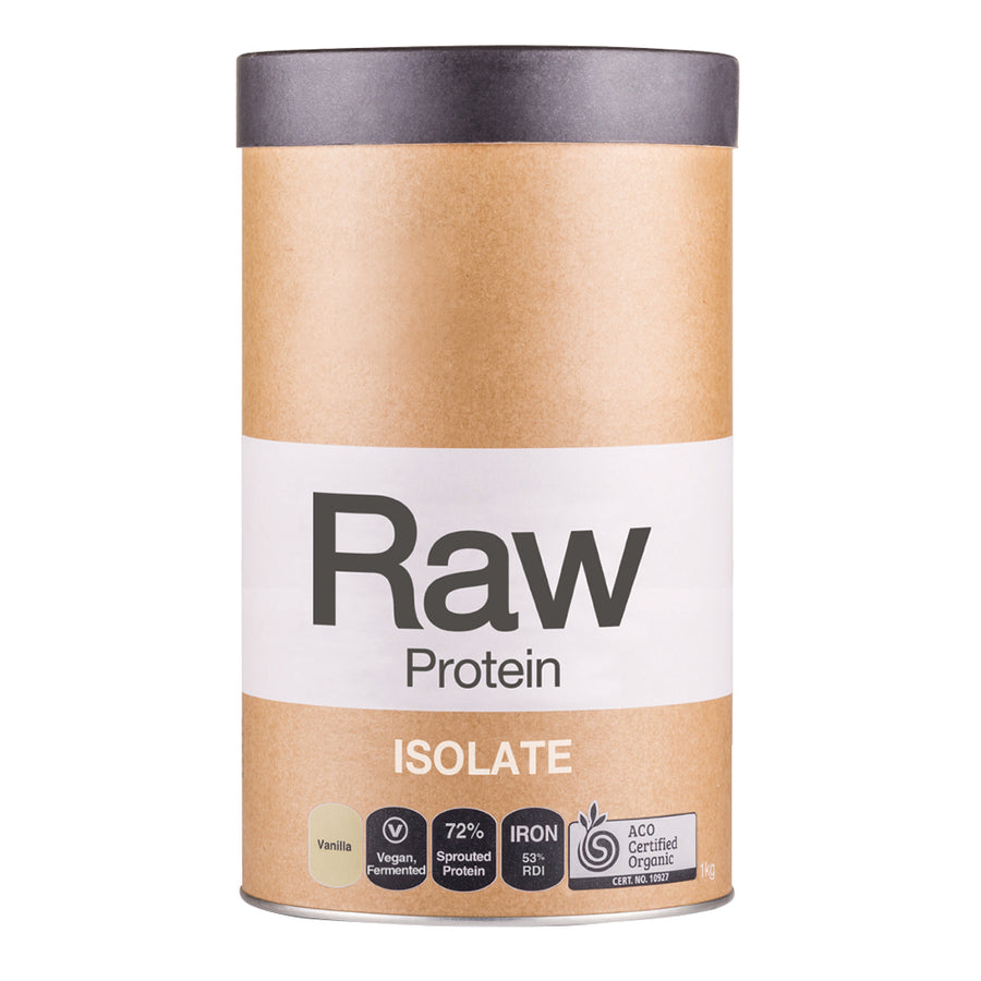 Raw Protein Org Isolate Vanilla
