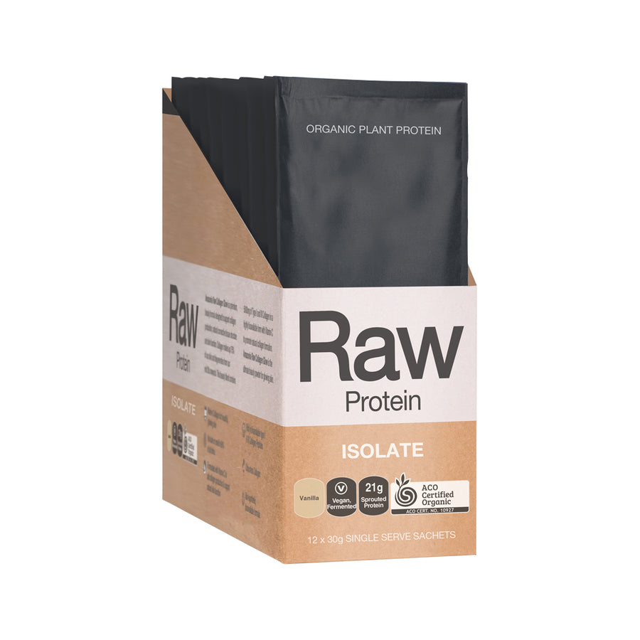 Raw Protein Org Isolate Vanilla Sachet