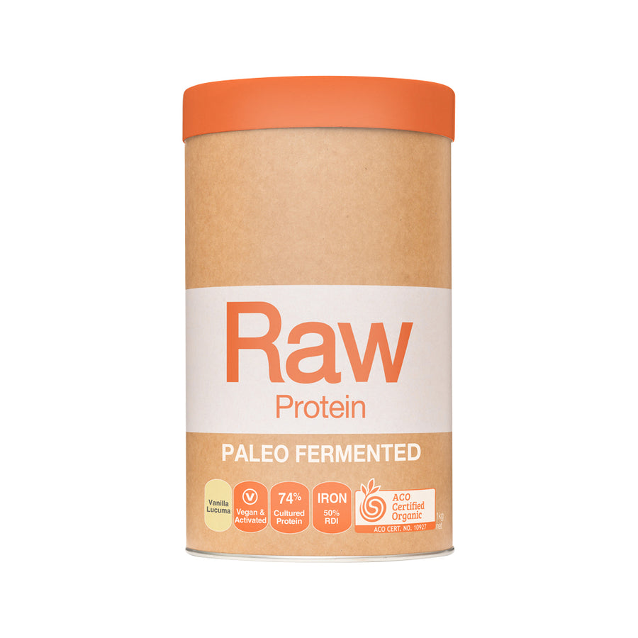 Raw Protein Org Paleo Fermented Vanilla Lucuma