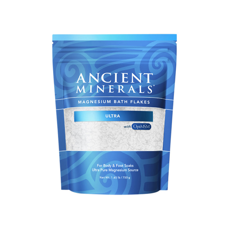 Ancient Minerals Magnesium Bath Flakes Ultra