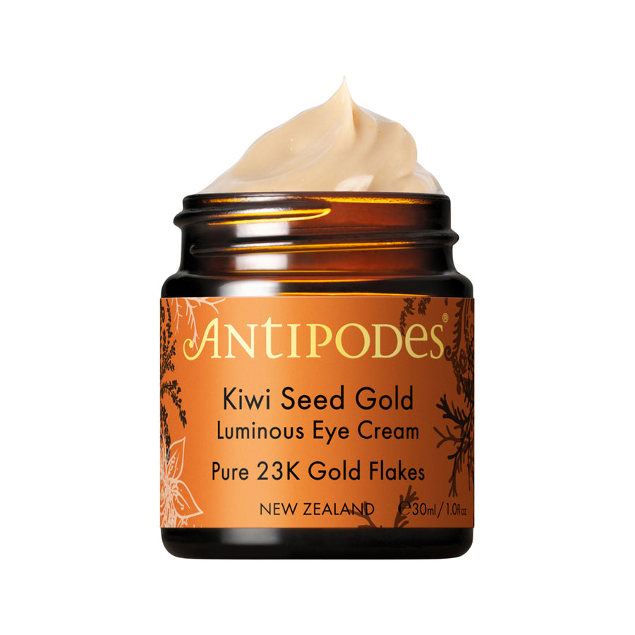 Antipodes Eye Cream Kiwi Seed Gold Luminous 30ml