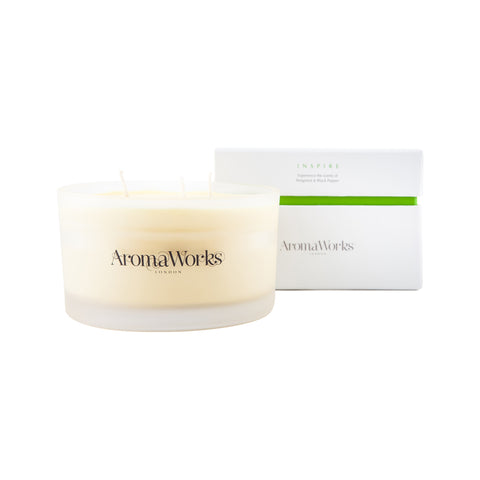 AromaWorks Candle (3 Wick) Inspire Large 400g