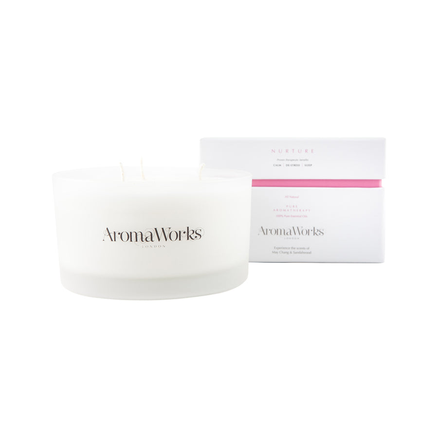 AromaWorks Candle (3 Wick) Nurture Large 400g