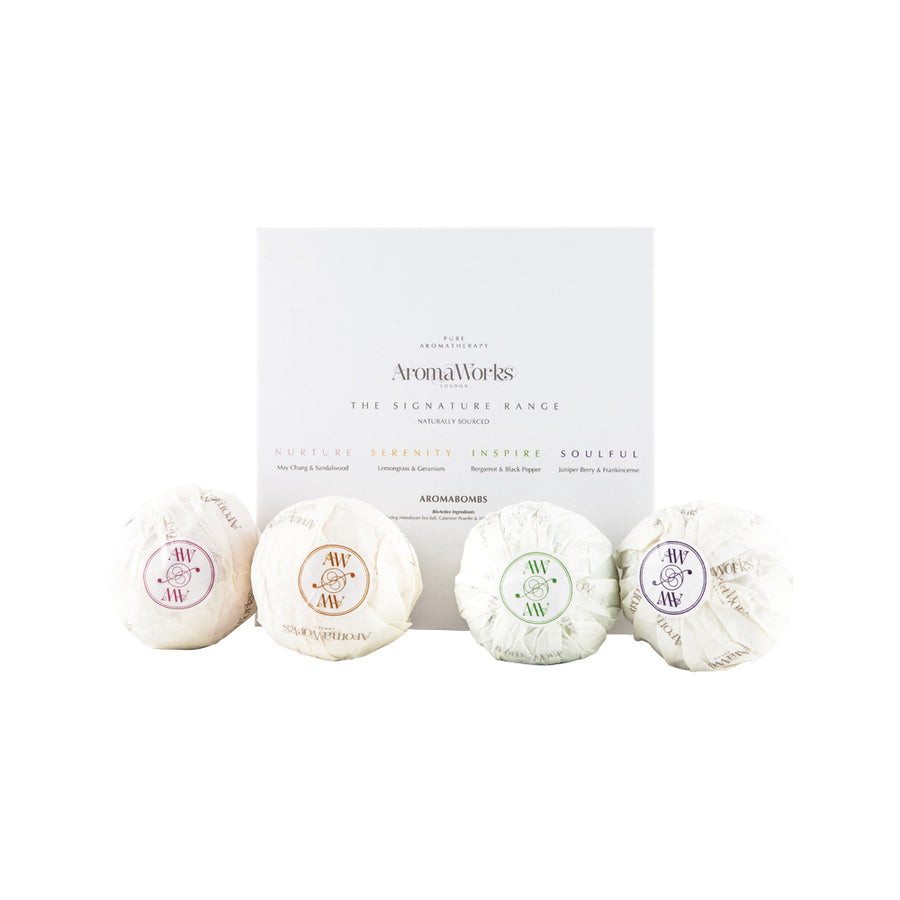 AromaWorks Gift Set AromaBomb Signature (Mixed) 250g x 4 Pack