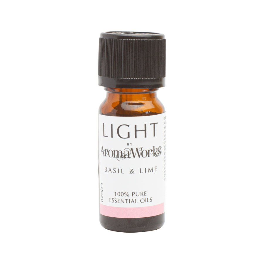 AromaWorks Light Essential Oil Blend Basil and Lime 10ml