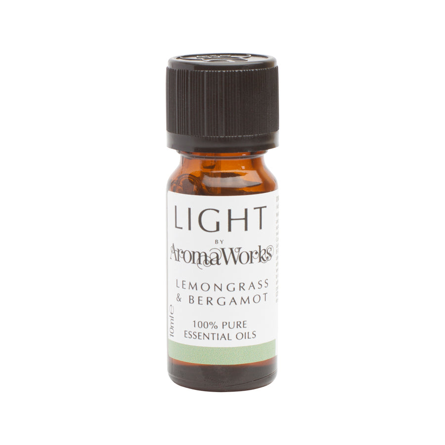 AromaWorks Light Essential Oil Blend Lemongrass and Bergamot 10ml