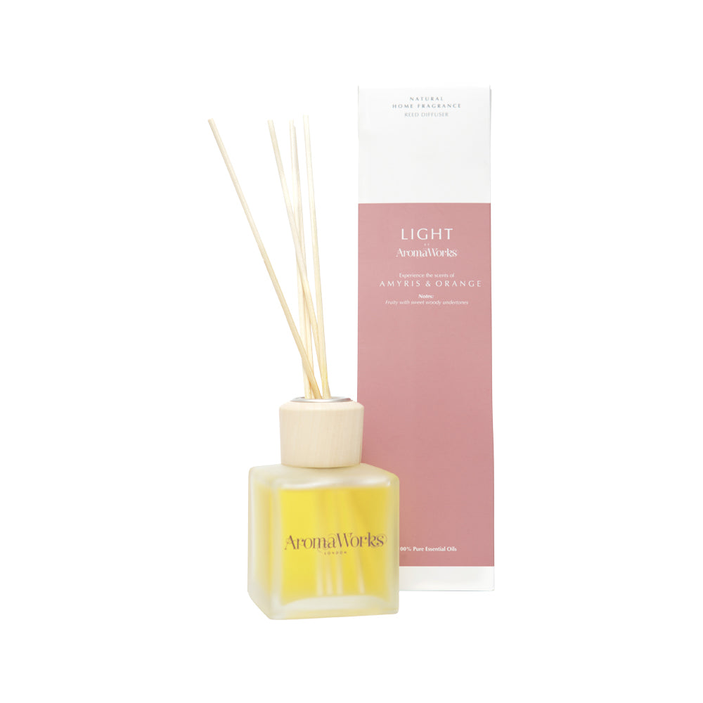 AromaWorks Light Reed Diffuser Amyris and Orange 100ml