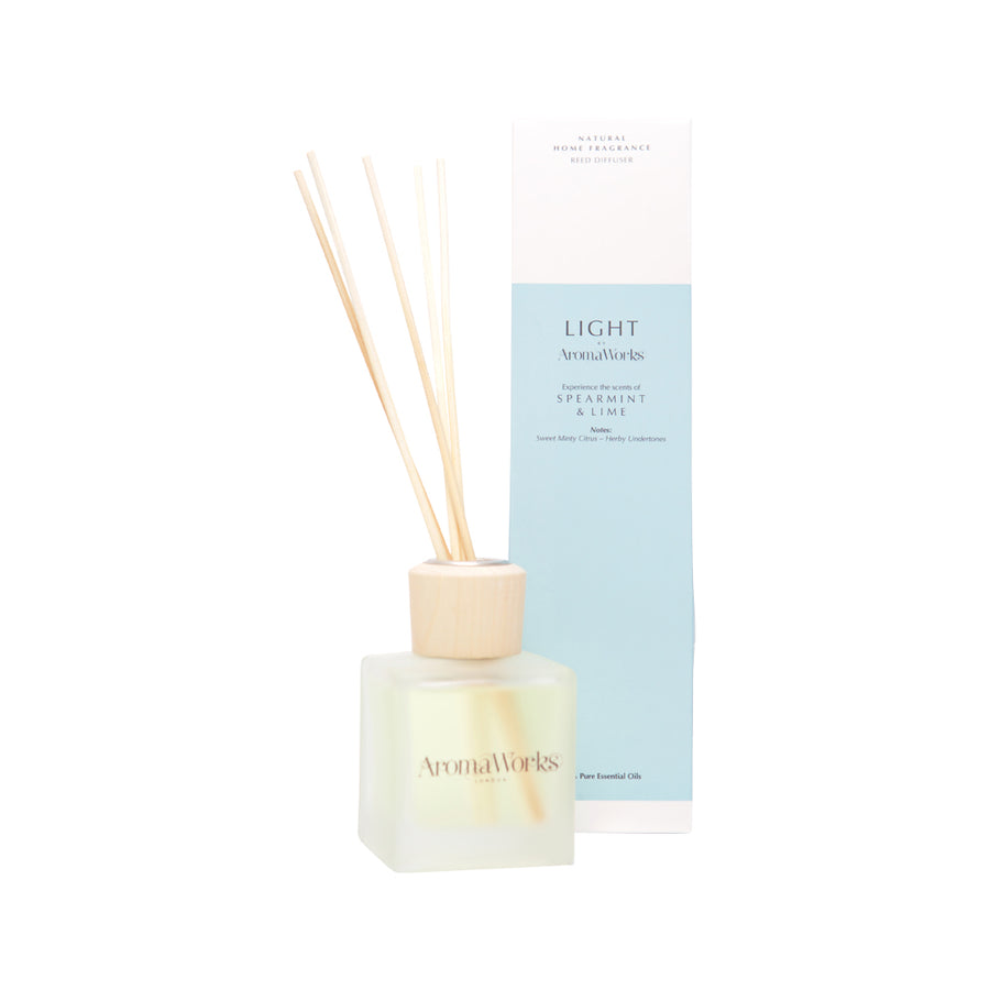 AromaWorks Light Reed Diffuser Spearmint and Lime 100ml