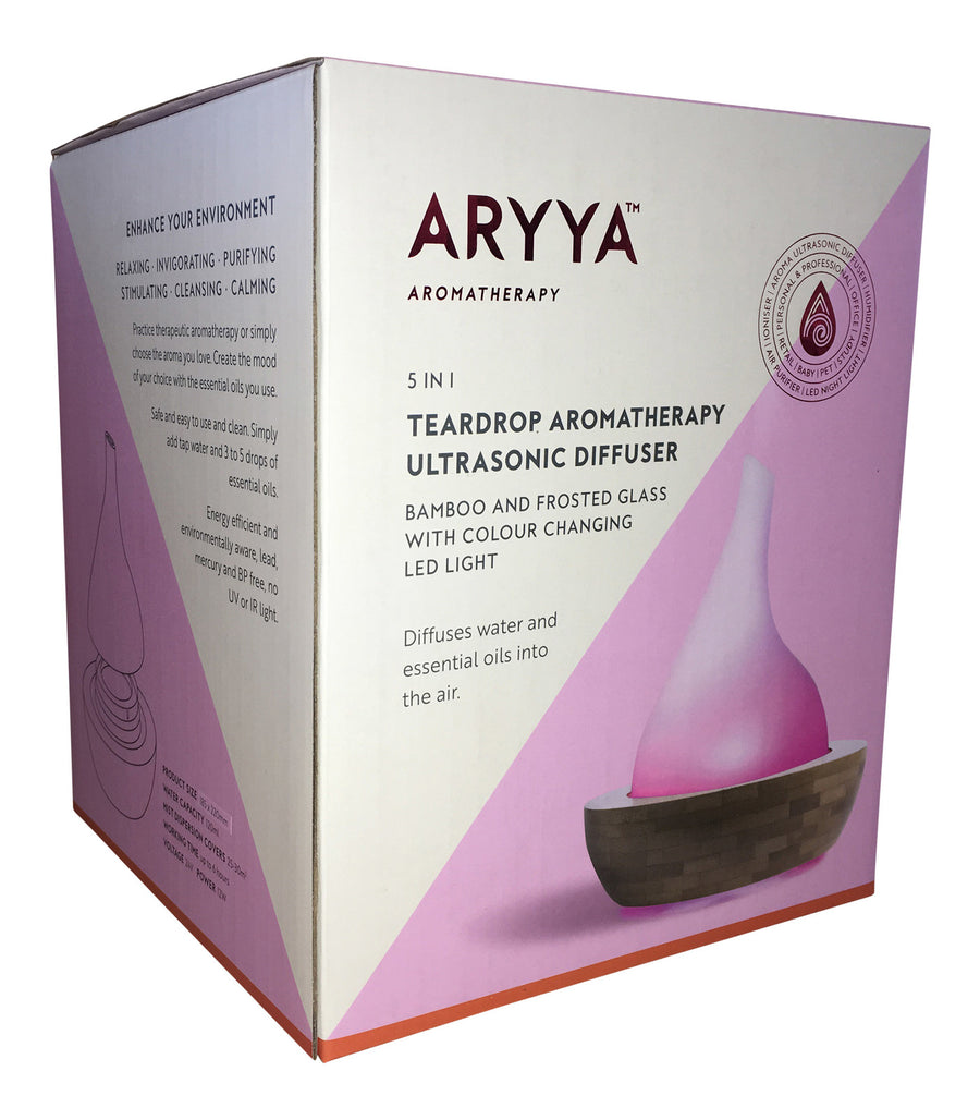 Aryya Ultrasonic Bamboo Diffuser Teardrop