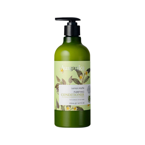 Ausganica Lemon Myrtle Purifying Conditioner Eucalyptus Juniperberry and Dandelion 500ml