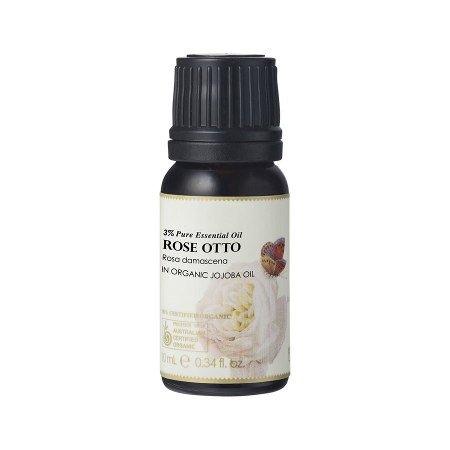 Org E.O Dilution Rose Otto 3 Perc in Jojoba