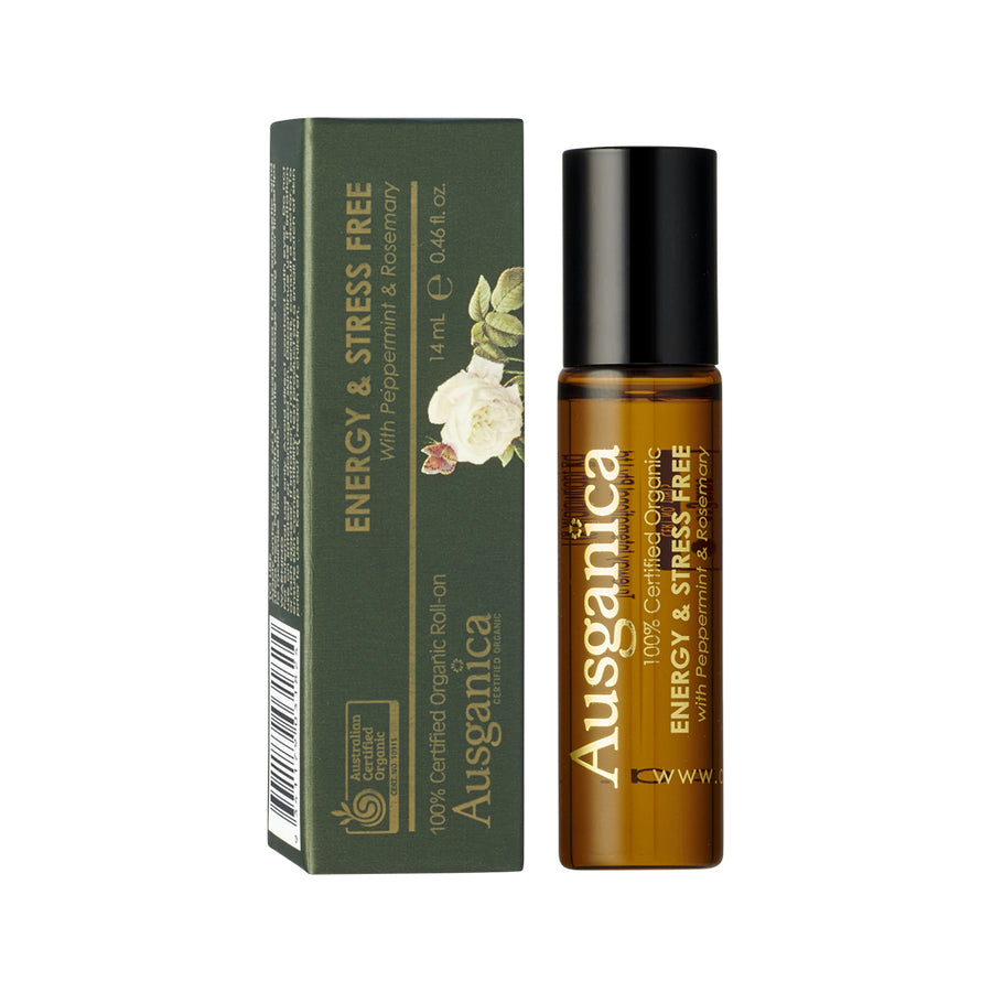 Ausganica Org Roll On Energy and Stress Free 14ml