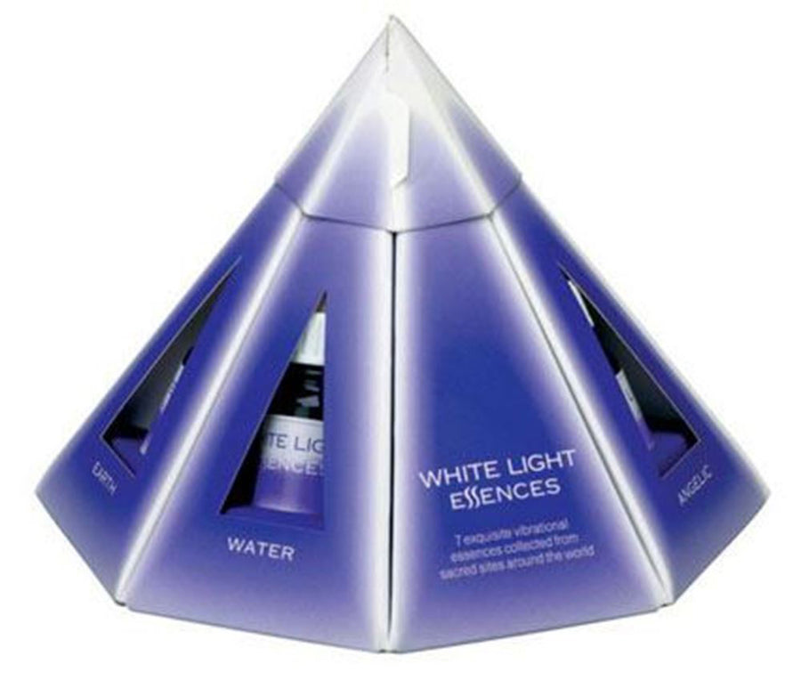 Australian Bush White Light Essences Pyramid Set 10mL 7 Packs