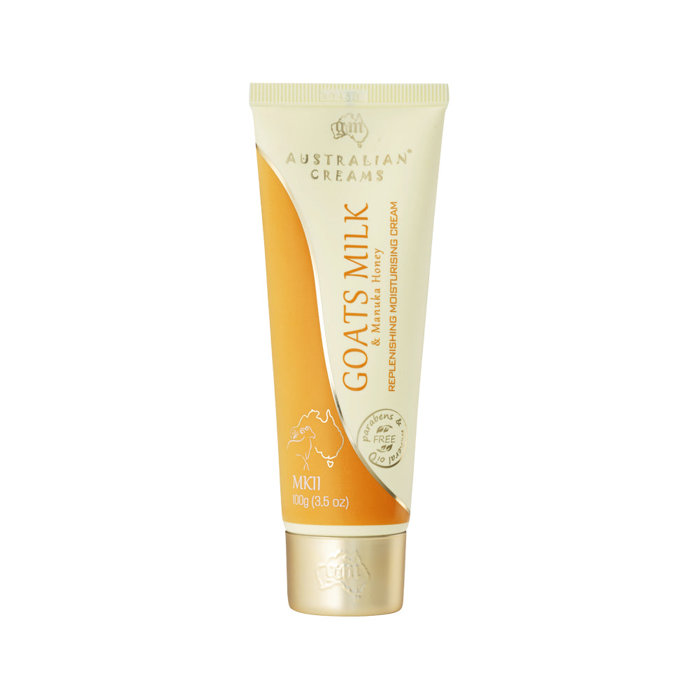 Australian Creams MKII Goats Milk and Maruba Honey Replenishing Moisturising Cream 100g