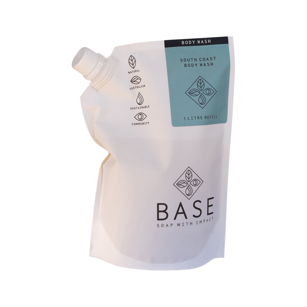 Base Body Wash South Coast Refill 1L