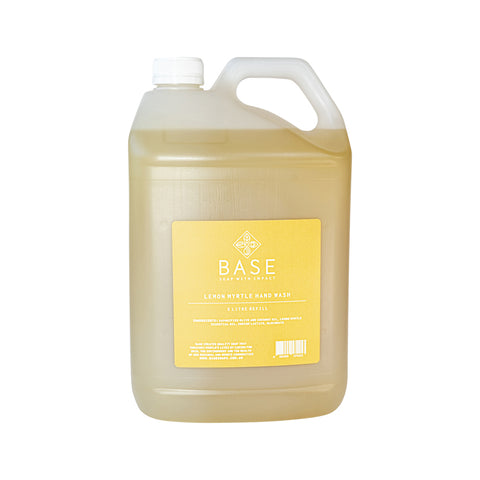 Base Hand Wash Lemon Myrtle Refill 5L